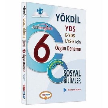 YÖKDİL Sosyal Bilgiler Tamamı Çözümlü 6 Özgün Deneme - Bekir Sami Dilman