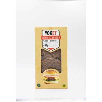 Yoket 4'lü 400 gr Bitkisel Burger Köftesi