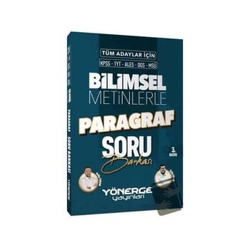 Yönerge 2023 KPSS TYT ALES DGS MSÜ Bilimsel Metinlerle Paragraf Soru Bankası