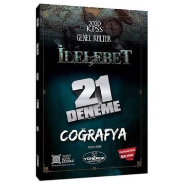 Yönerge Yayınları 2020 KPSS İlelebet Coğrafya Çözümlü 21 Deneme