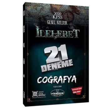 Yönerge Yayınları 2020 KPSS İlelebet Coğrafya Çözümlü 21 Deneme