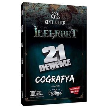 Yönerge Yayınları 2020 KPSS İlelebet Coğrafya Çözümlü 21 Deneme