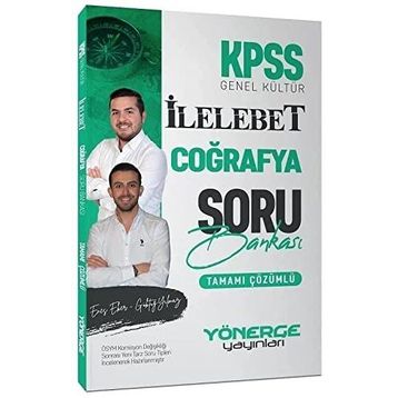 Yönerge Yayınları Yönerge KPSS Coğrafya İlelebet Soru Bankası Çözümlü