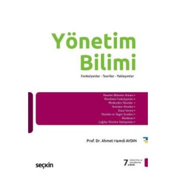 Yönetim Bilimi - Ahmet Hamdi Aydın
