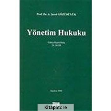 Yönetim Hukuku - Şeref Gözübüyük