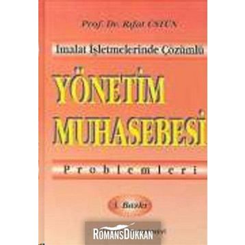 Yönetim Muhasebesi Problemleri - Rıfat Üstün