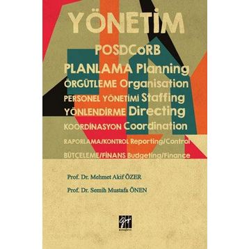 Yönetim Posdcorb - Mehmet Akif Özer