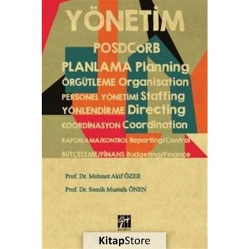 Yönetim Posdcorb - Mehmet Akif Özer