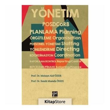 Yönetim Posdcorb - Mehmet Akif Özer