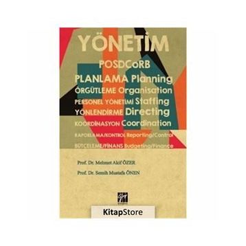 Yönetim Posdcorb - Mehmet Akif Özer