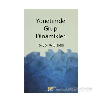YÖNETİMDE GRUP DINAMIKLERI - ÜNSAL SIĞRI