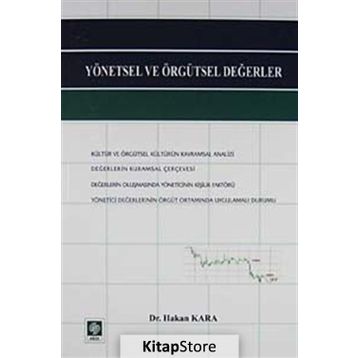 YÖNETSEL VE ÖRGÜTSEL DEĞERLER - HAKAN KARA