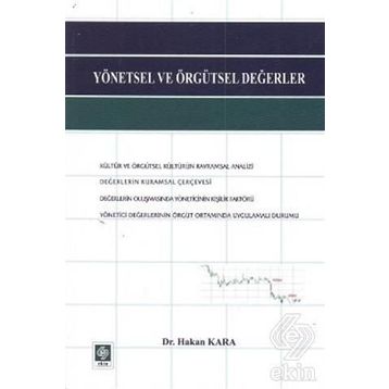 YÖNETSEL VE ÖRGÜTSEL DEĞERLER - HAKAN KARA