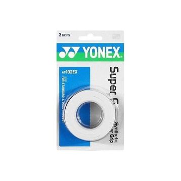 Yonex AC102 3'lü Beyaz Badminton Raket Gripi