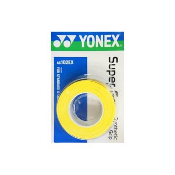 Yonex AC102 3'lü Sarı Badminton Raket Gripi