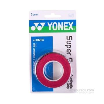 Yonex AC102 3'lü Sarı Badminton Raket Gripi