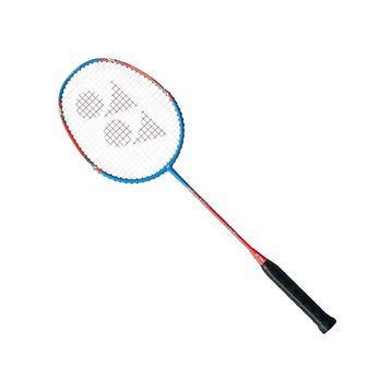 Yonex Nanoflare E13 3U Orta 88 gr G4.5 Kordajlı Mavi-Kırmızı Badminton Raketi