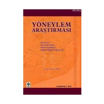 YÖNEYLEM ARAŞTIRMASI 1 - ZERRIN ALADAĞ