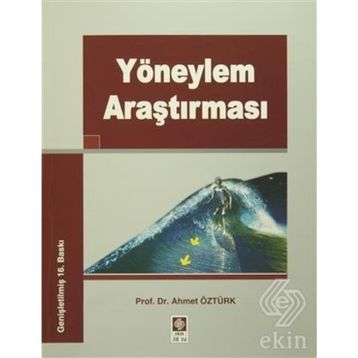 Yöneylem Araştırması - Ahmet Öztürk