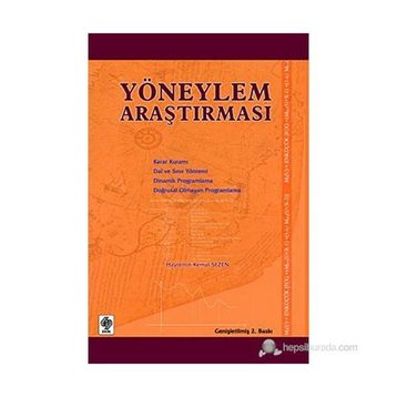 Yöneylem Araştırması - Tuncay Can