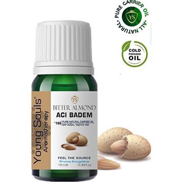 Young Souls 10 ml Aromaterapi Acı Badem (Bitkisel Sabit) Yağ Natural