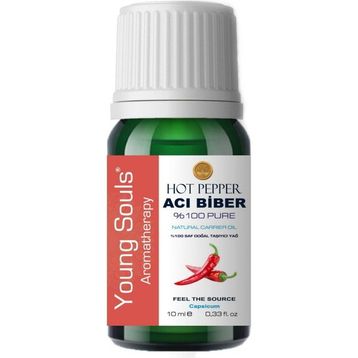 Young Souls 10 ml Aromaterapi Acı Biber (Bitkisel Sabit) Yağ
