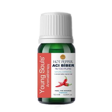 Young Souls 10 ml Aromaterapi Acı Biber (Bitkisel Sabit) Yağ