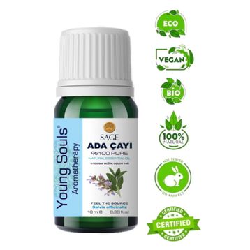 Young Souls 10 ml Aromaterapi Adaçayı Uçucu Yağ