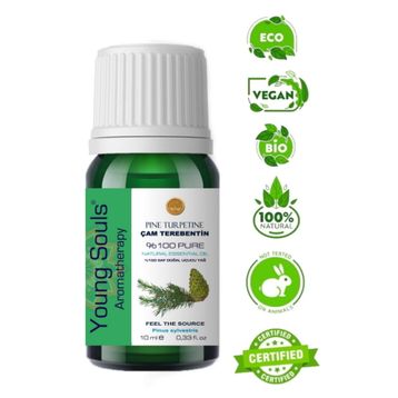 Young Souls 10 ml Aromaterapi Çam Terebentin Uçucu Yağ