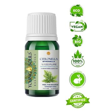 Young Souls 10 ml Aromaterapi Citronella Sitronella Uçucu Yağ