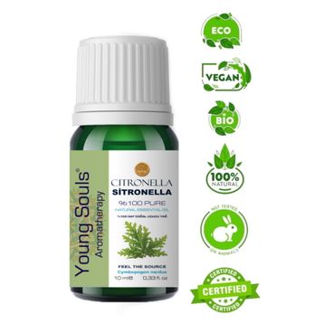 Young Souls 10 ml Aromaterapi Citronella Sitronella Uçucu Yağ