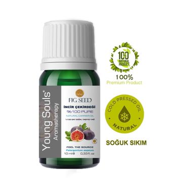 Young Souls 10 ml Aromaterapi İncir Çekirdeği (Bitkisel Sabit) Yağ