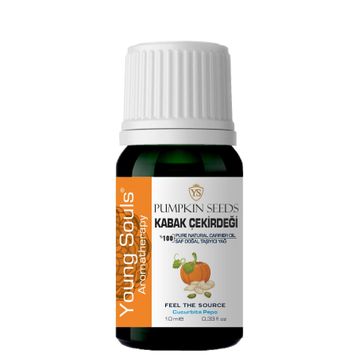 Young Souls 10 ml Aromaterapi Kabak Çekirdeği (Bitkisel Sabit) Yağ