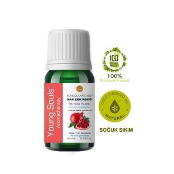 Young Souls 10 ml Aromaterapi Nar Çekirdeği (Bitkisel Sabit) Yağ