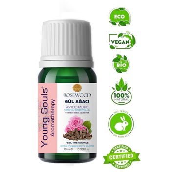 Young Souls 10 ml Aromaterapi Rosewood Gül Ağacı Uçucu Yağ