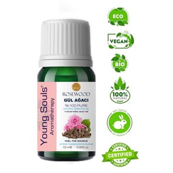 Young Souls 10 ml Aromaterapi Rosewood Gül Ağacı Uçucu Yağ