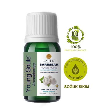 Young Souls 10 ml Aromaterapi Sarımsak (Bitkisel Sabit) Yağ