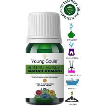 Young Souls 10 ml Aromaterapi Spring Forest Bahar Ormanı Uçucu Yağ