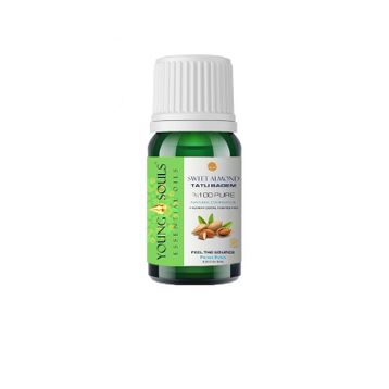 Young Souls 10 ml Aromaterapi Tatlı Badem (Bitkisel Sabit) Yağ Natural