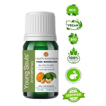 Young Souls 10 ml Aromaterapi Yeşil Mandalina Uçucu Yağ