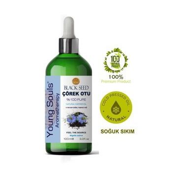 Young Souls 100 ml Aromaterapi Çörek Otu (Bitkisel Sabit) Yağ