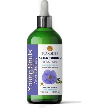 Young Souls 100 ml Aromaterapi Keten Tohumu (Bitkisel Sabit) Yağ