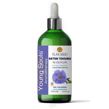 Young Souls 100 ml Aromaterapi Keten Tohumu (Bitkisel Sabit) Yağ