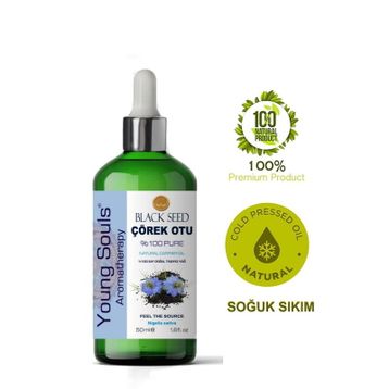 Young Souls 50 ml Aromaterapi Çörek Otu (Bitkisel Sabit) Yağ