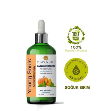 Young Souls 50 ml Aromaterapi Kabak Çekirdeği (Bitkisel Sabit) Yağ