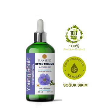 Young Souls 50 ml Aromaterapi Keten Tohumu (Bitkisel Sabit) Yağ