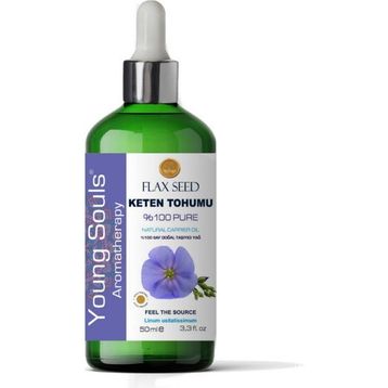 Young Souls 50 ml Aromaterapi Keten Tohumu (Bitkisel Sabit) Yağ