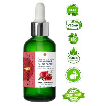 Young Souls 50 ml Aromaterapi Nar Çekirdeği (Bitkisel Sabit) Yağ