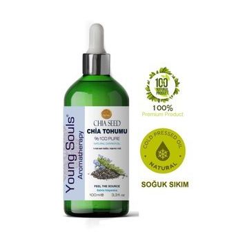 Young Souls Aromaterapi 100 ml Bitkisel Sabit Chia Tohumu Yağı