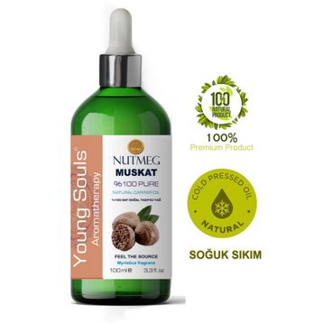 Young Souls Aromaterapi 100 ml Muskat Bitkisel Sabit Yağ